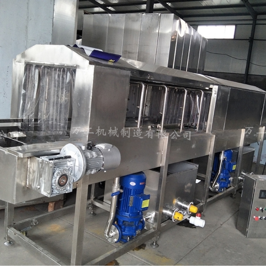 大型周轉筐不鏽鋼材質洗筐機 塑料筐子高壓噴淋清洗設備